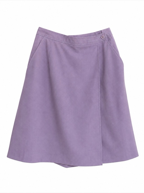 Vintage Pants - Vintage 80s Skort Golf Tennis Shorts Skirt Preppy Lavender Pockets